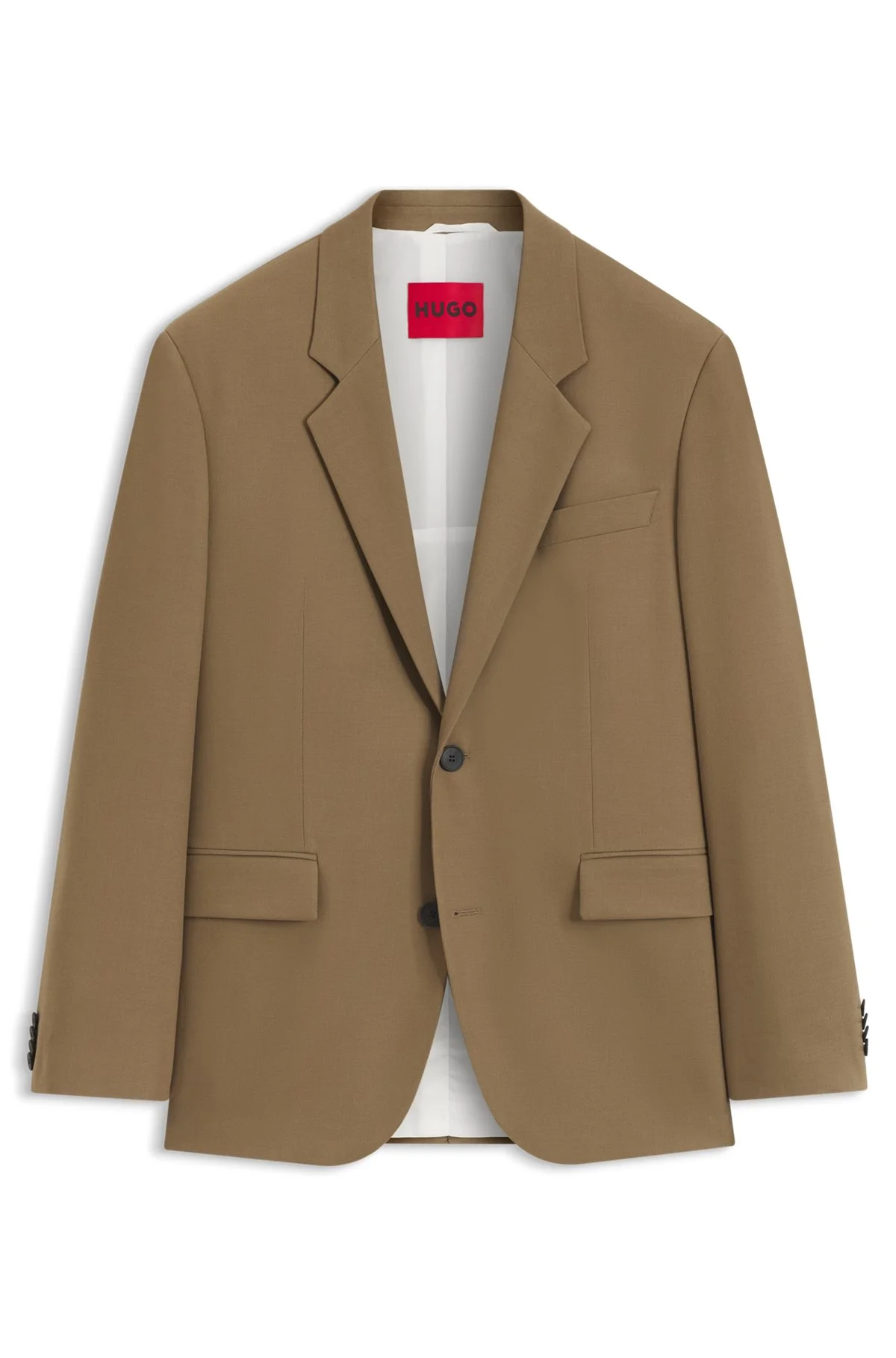 MODERN-FIT SUIT JACKET IN PERFORMANCE-STRETCH TWILL - 1