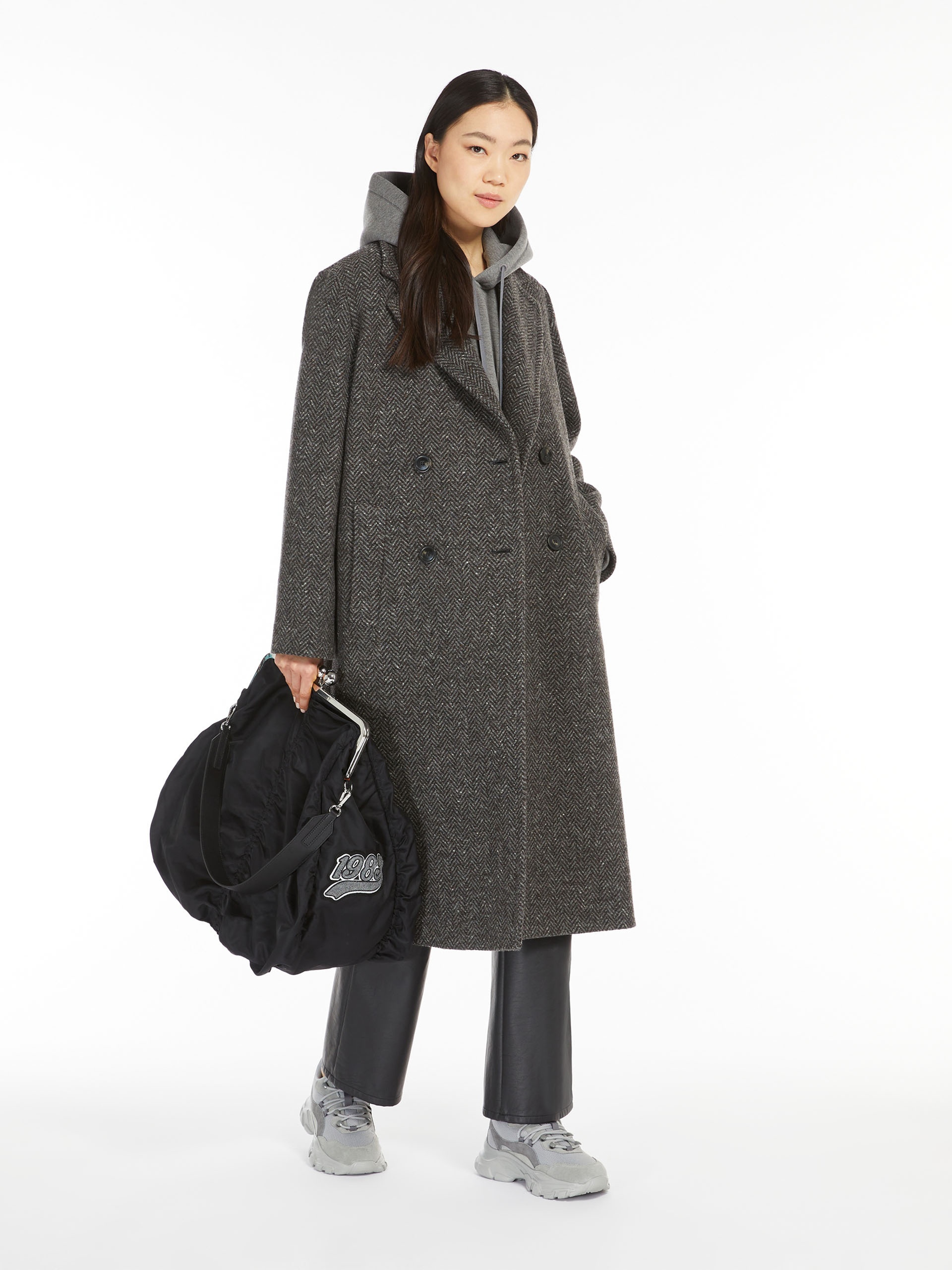 DETROIT Extra-Large water-repellent twill Pasticcino Bag - 7