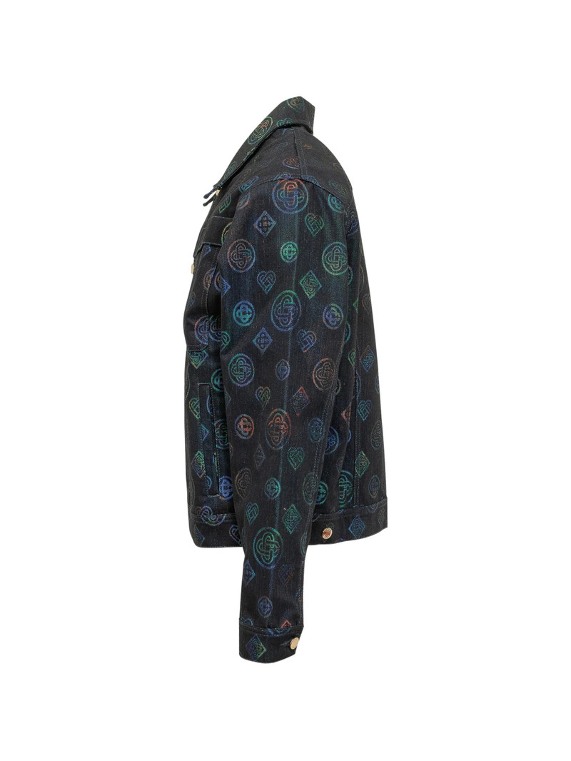 Casablanca Printed Heatmap Denim Jacket 3
