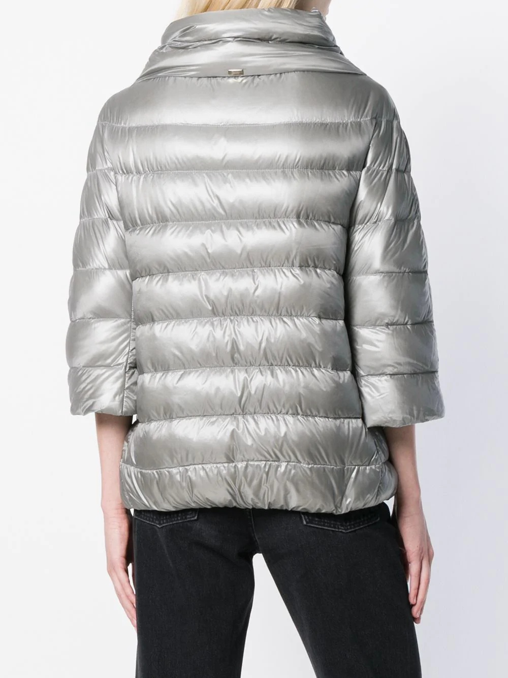 zipped padded jacket - 4