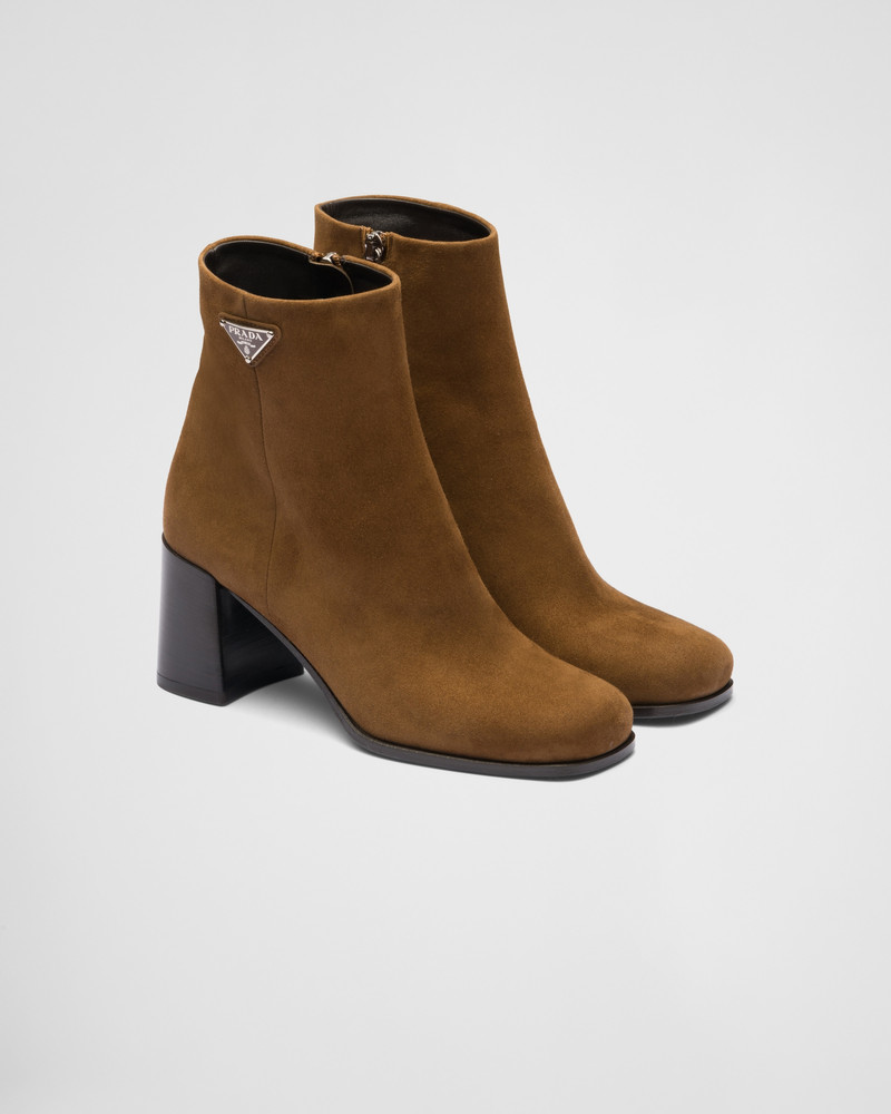 Suede booties 1