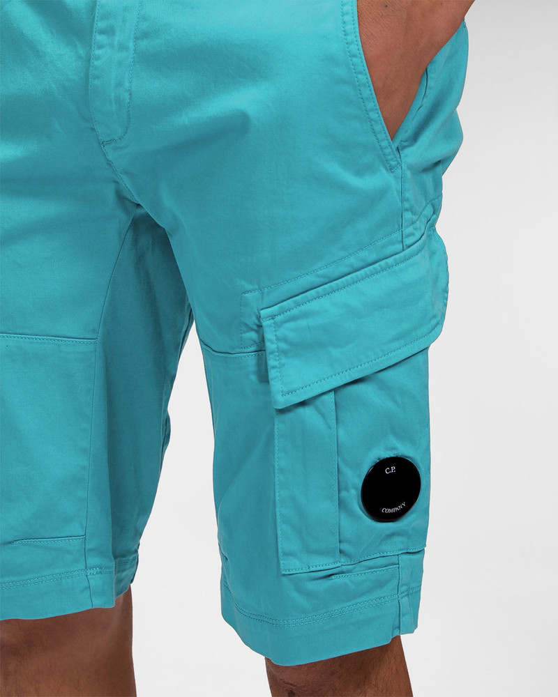 Stretch Sateen Cargo Shorts 5