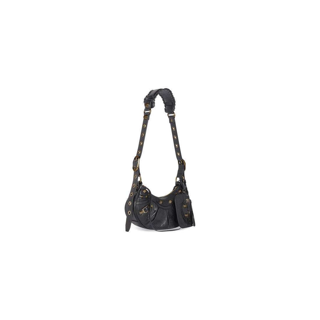Women's Le Cagole Xs Shoulder Bag  in Black - 2