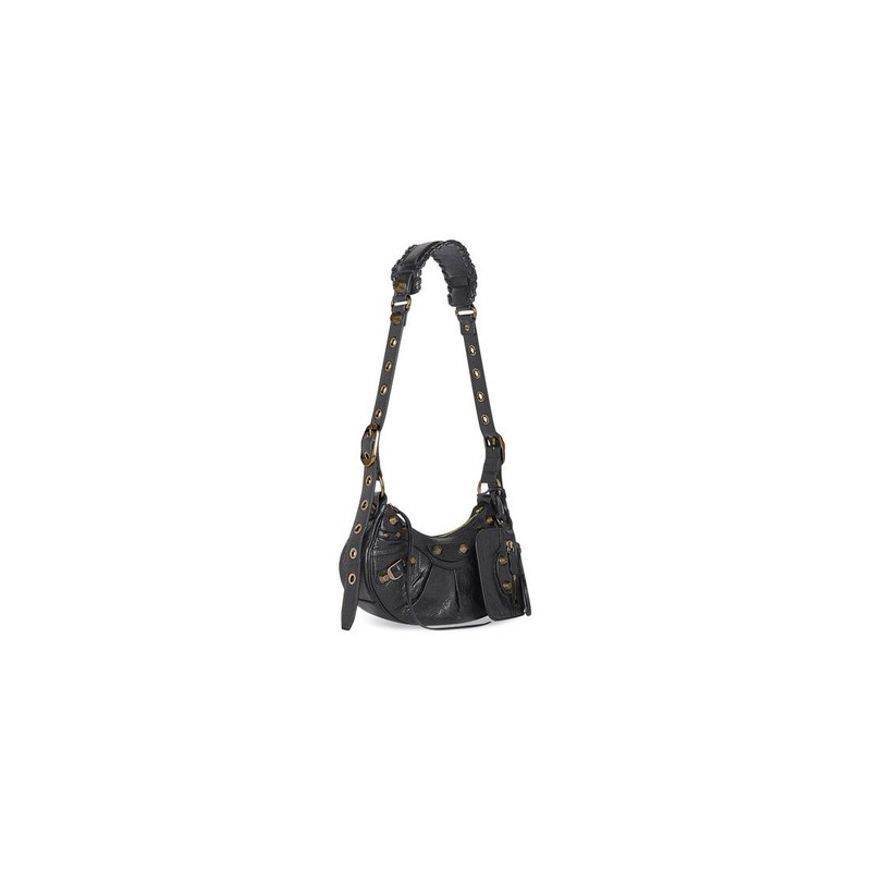 BALENCIAGA Women's Le Cagole Xs Shoulder Bag  in Black outlook