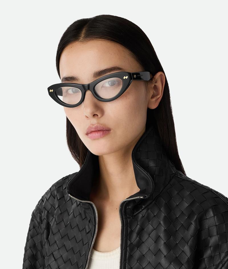Bottega Veneta Dizzy Cat Eye Eyeglasses outlook