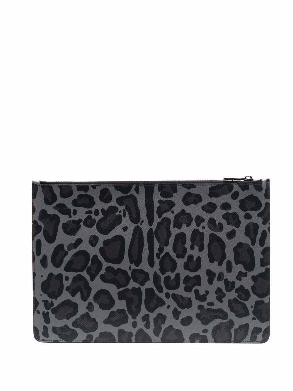 leopard-print clutch bag - 2