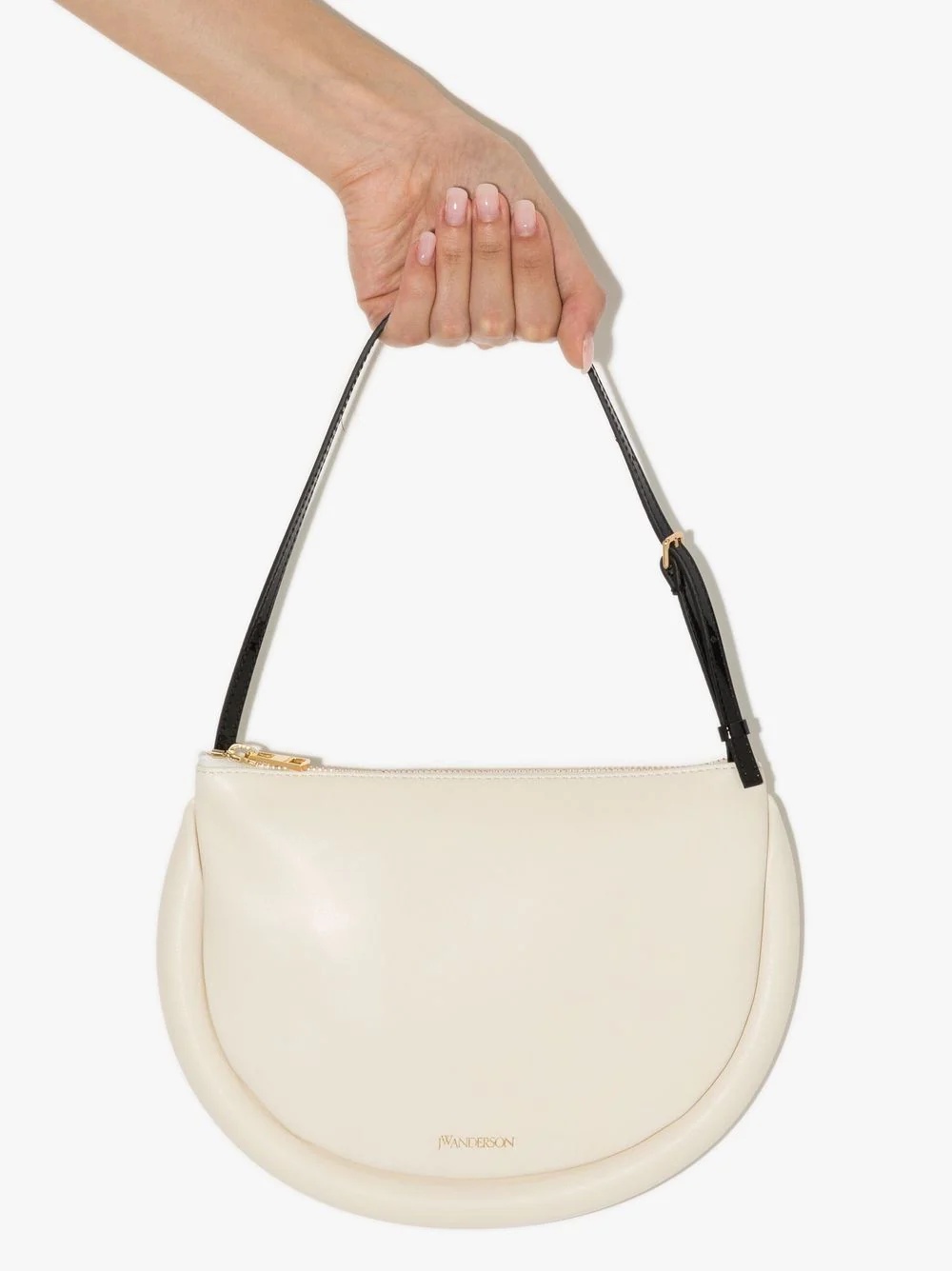 Bumper-Moon leather shoulder bag - 4