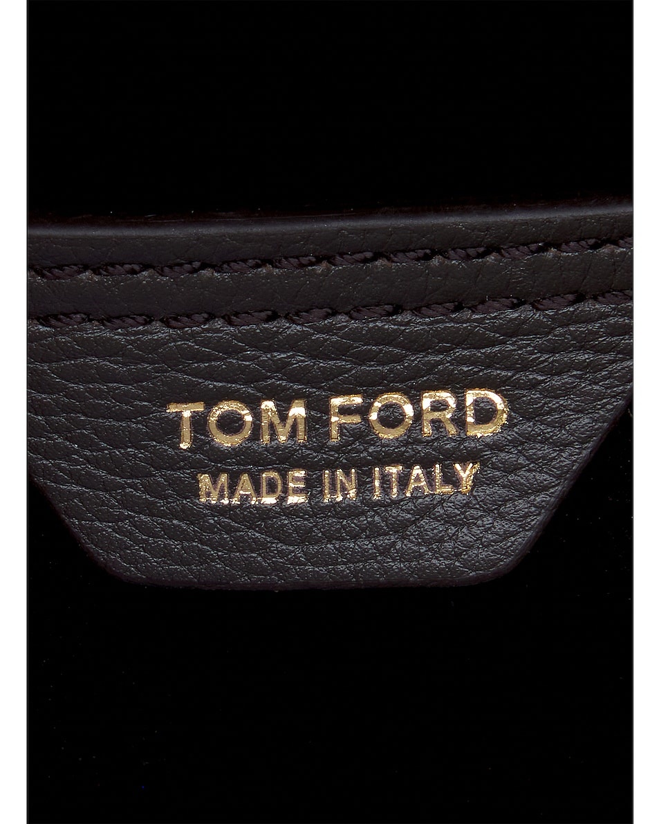 Stamped Croc Small Double Zip Messenger - 5