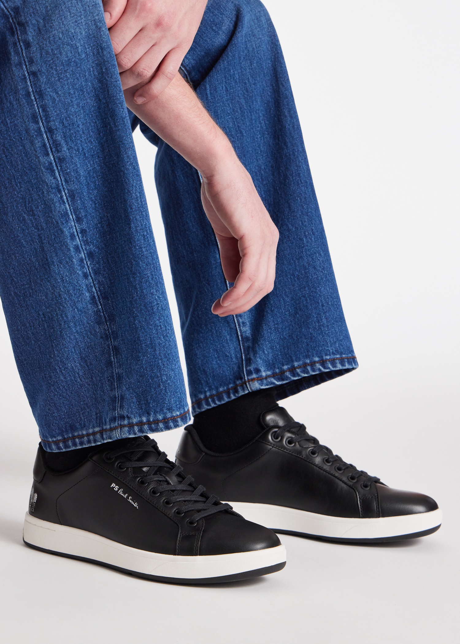 Leather 'Albany' Trainers - 6