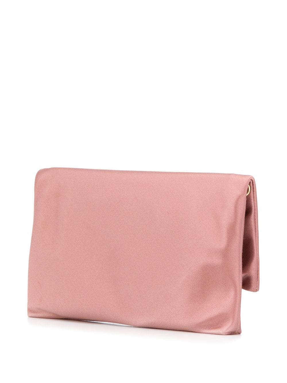 Titania crystal-embellished clutch - 3