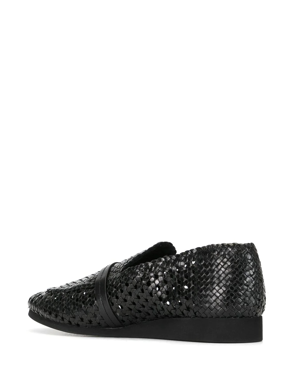 textured loafers - 3