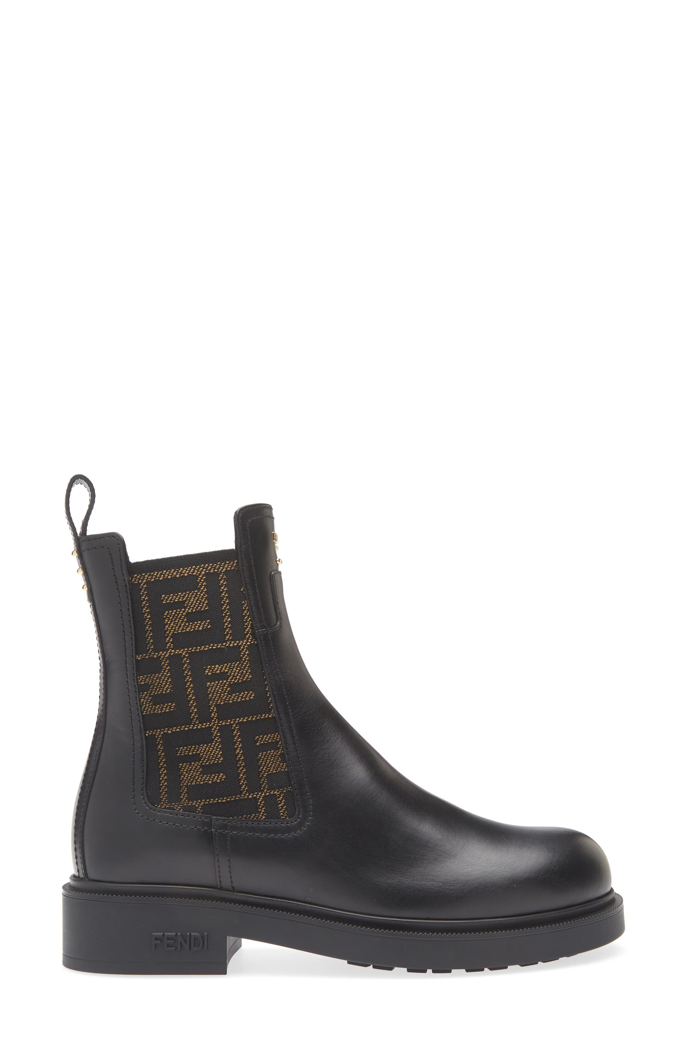 Fendi Filo Chelsea Boot in Nero at Nordstrom - 3
