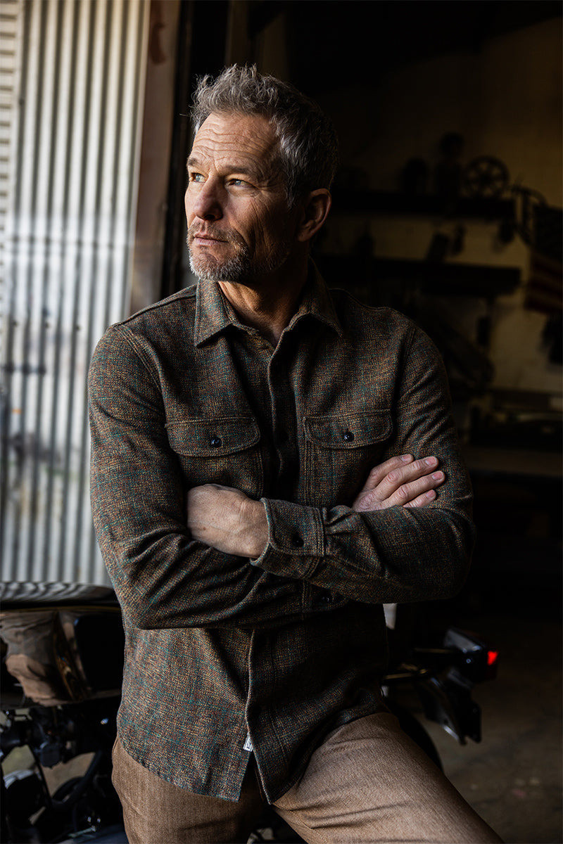 The Brace Triple Twisted Plaid - Oak 4