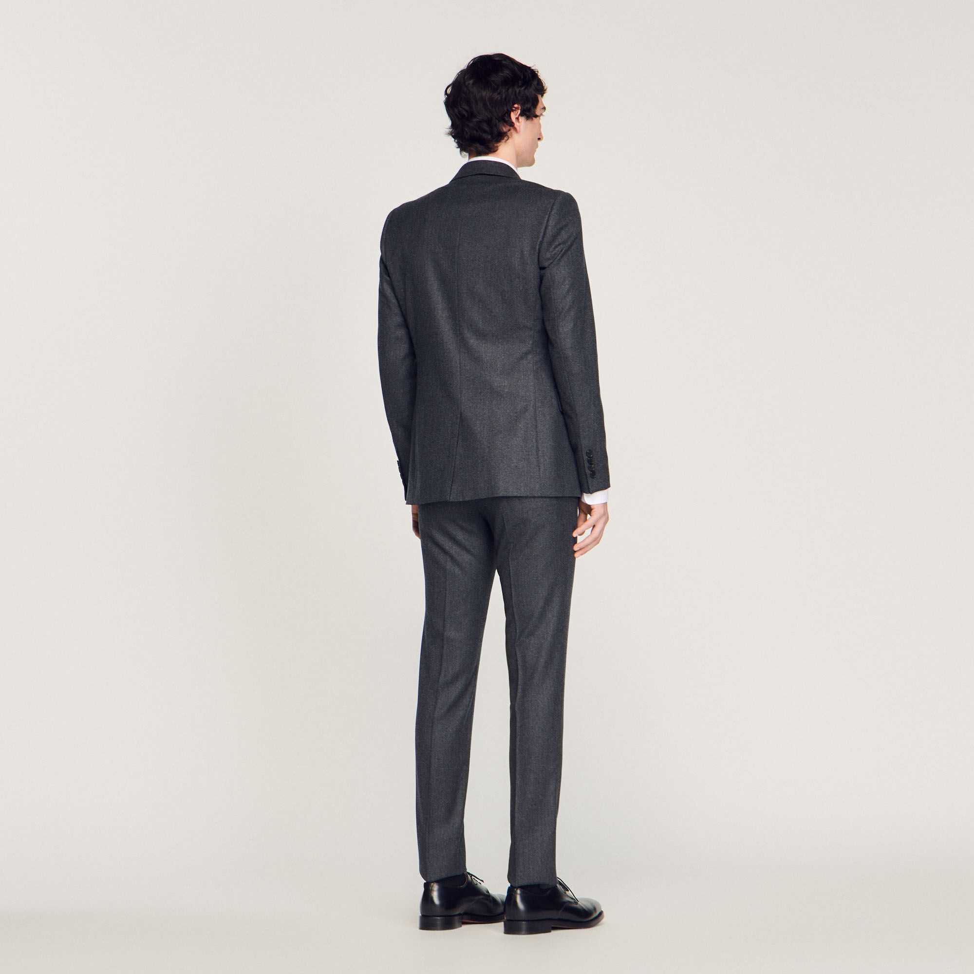 FLANNEL SUIT JACKET - 5