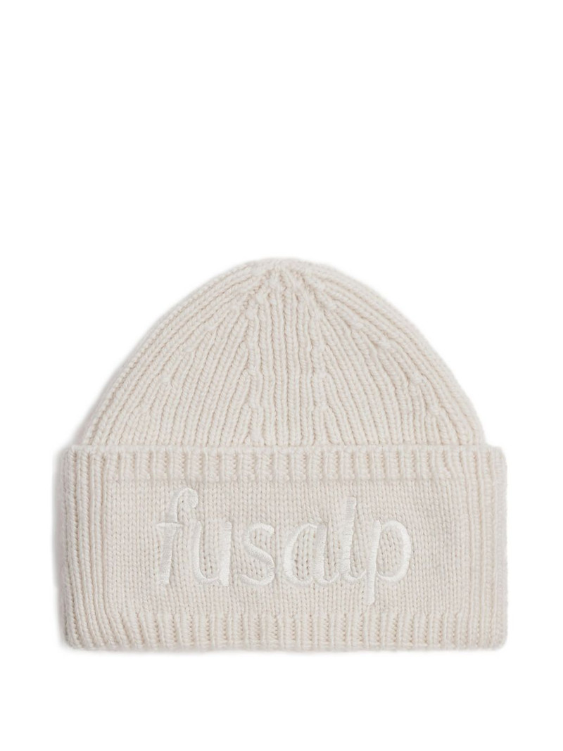 ribbed-knit beanie 1