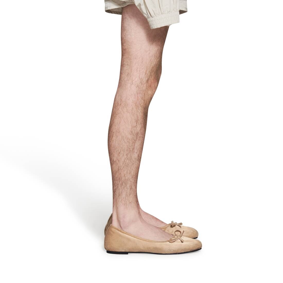 Men's Leopold Ballerina in Light Beige - 8