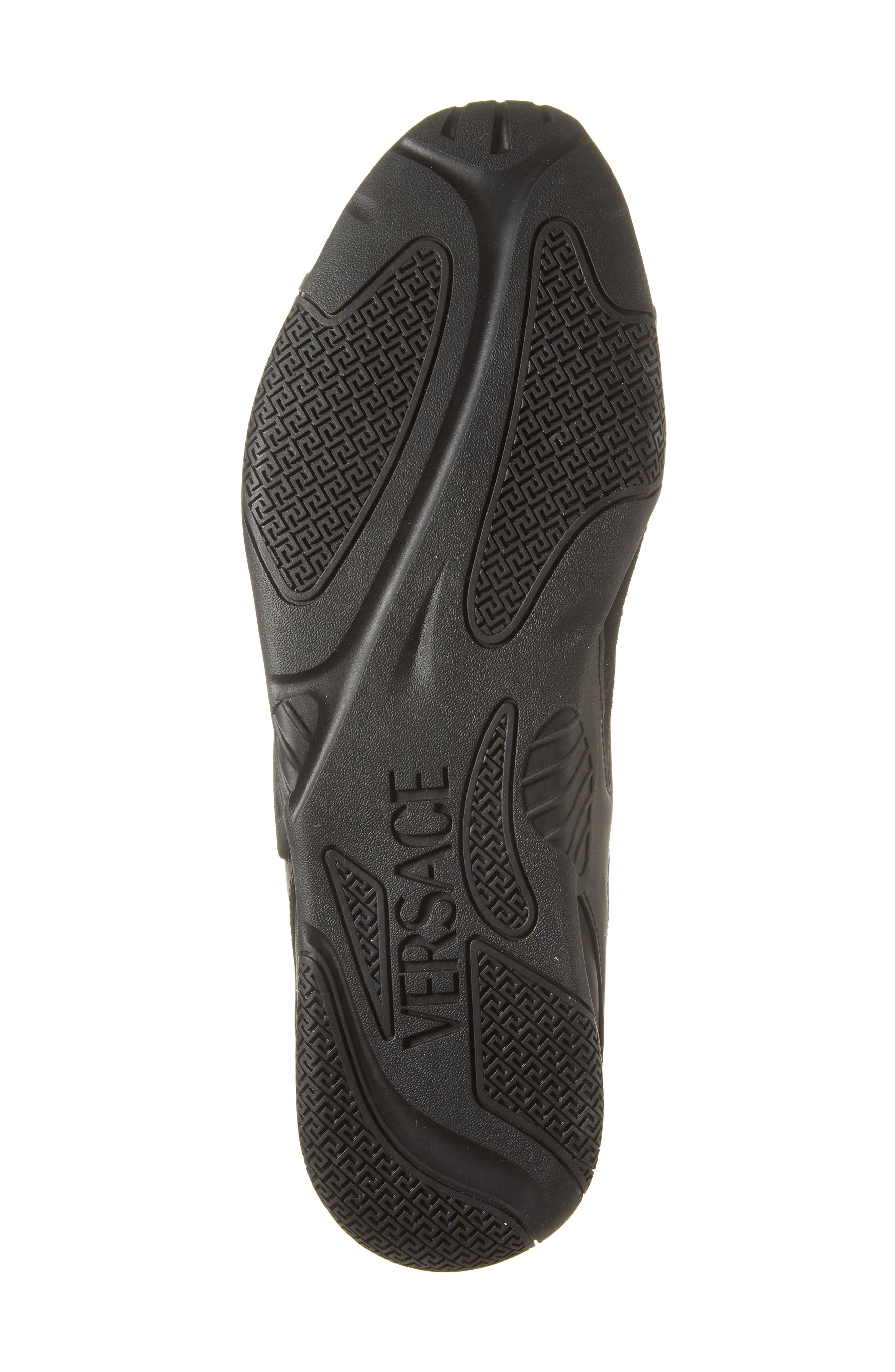 Versace Logo Sneaker in Black at Nordstrom - 6