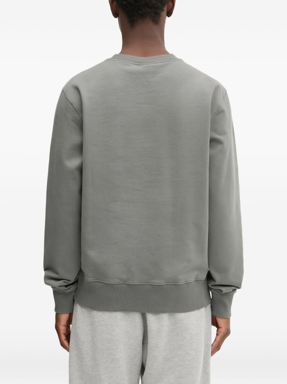 embroidered-patch sweatshirt - 4