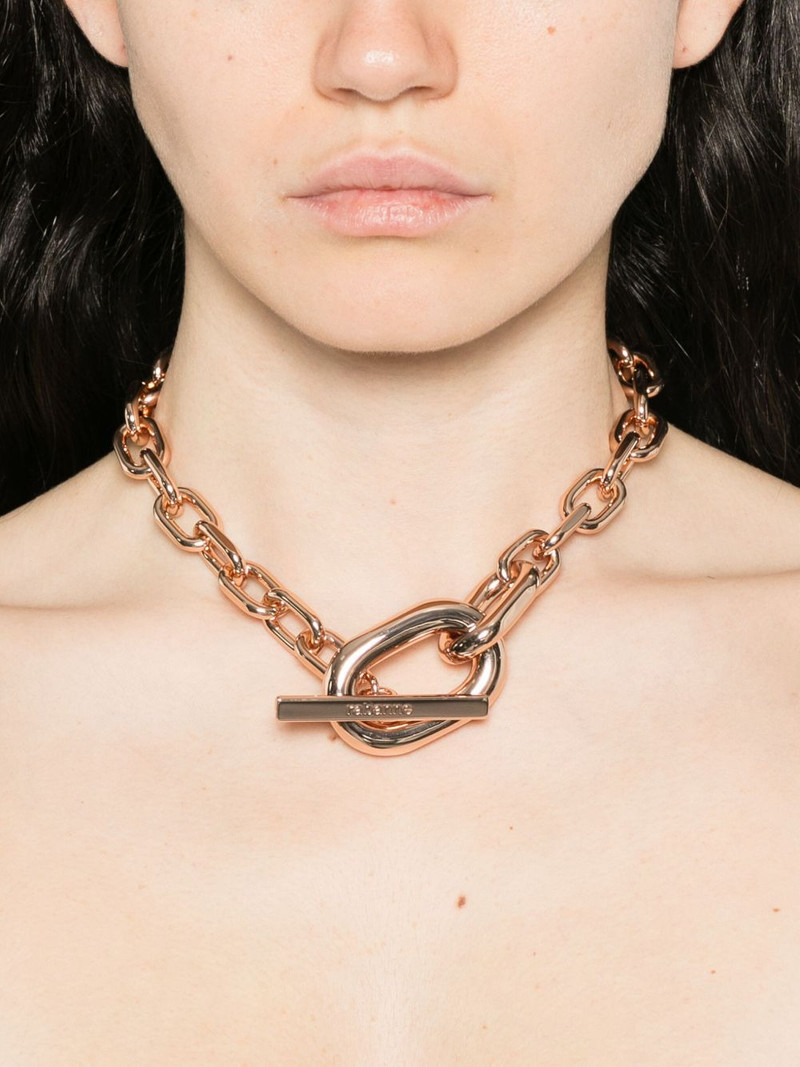 rabanne chain-link necklace outlook