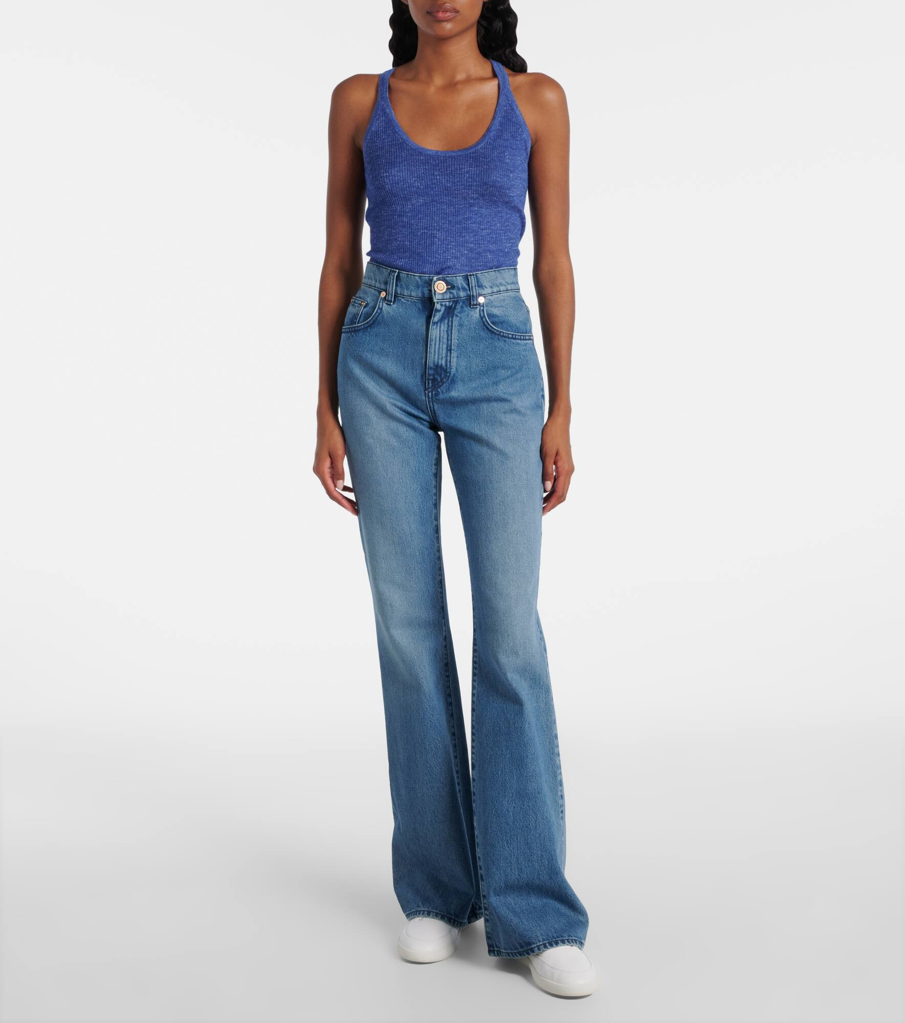 Willa high-rise bootcut jeans - 7