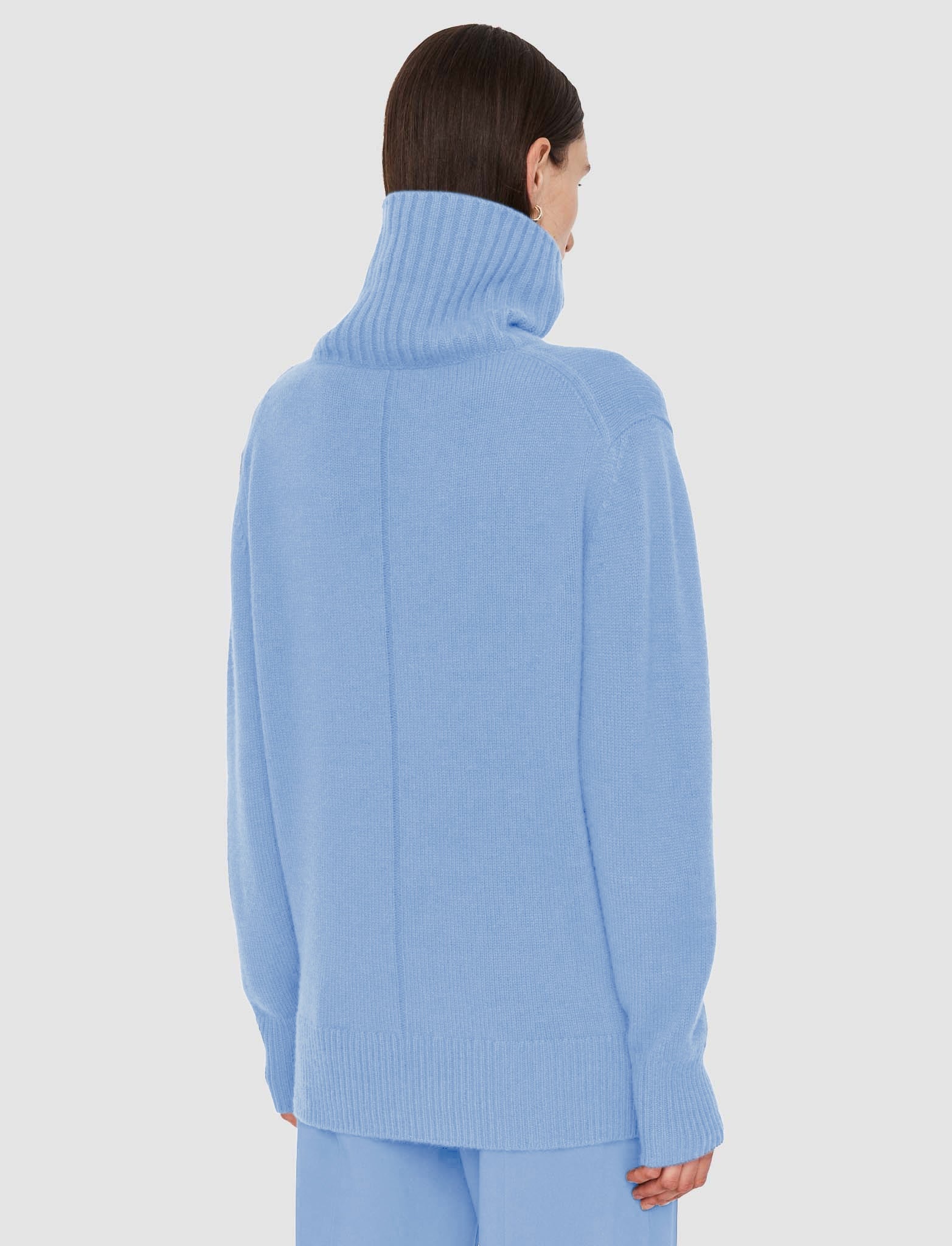 Open Cashmere High Neck Jumper - 4