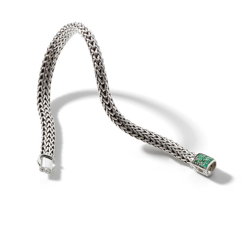 Icon Bracelet, Sterling Silver, Reversible Gemstones, 6.5MM 3
