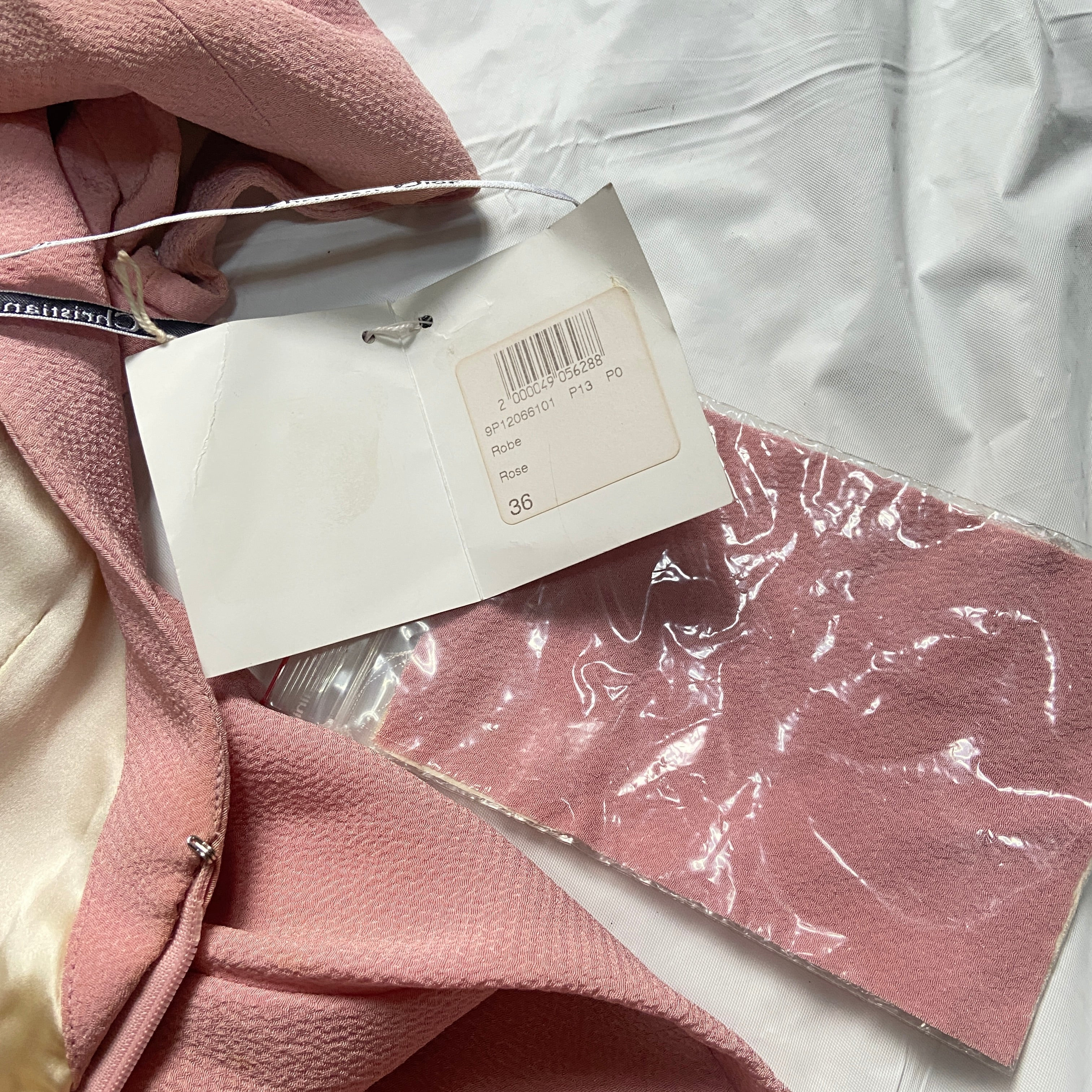 Christian dior Galliano ss99 plunging back pop pink dress - 14