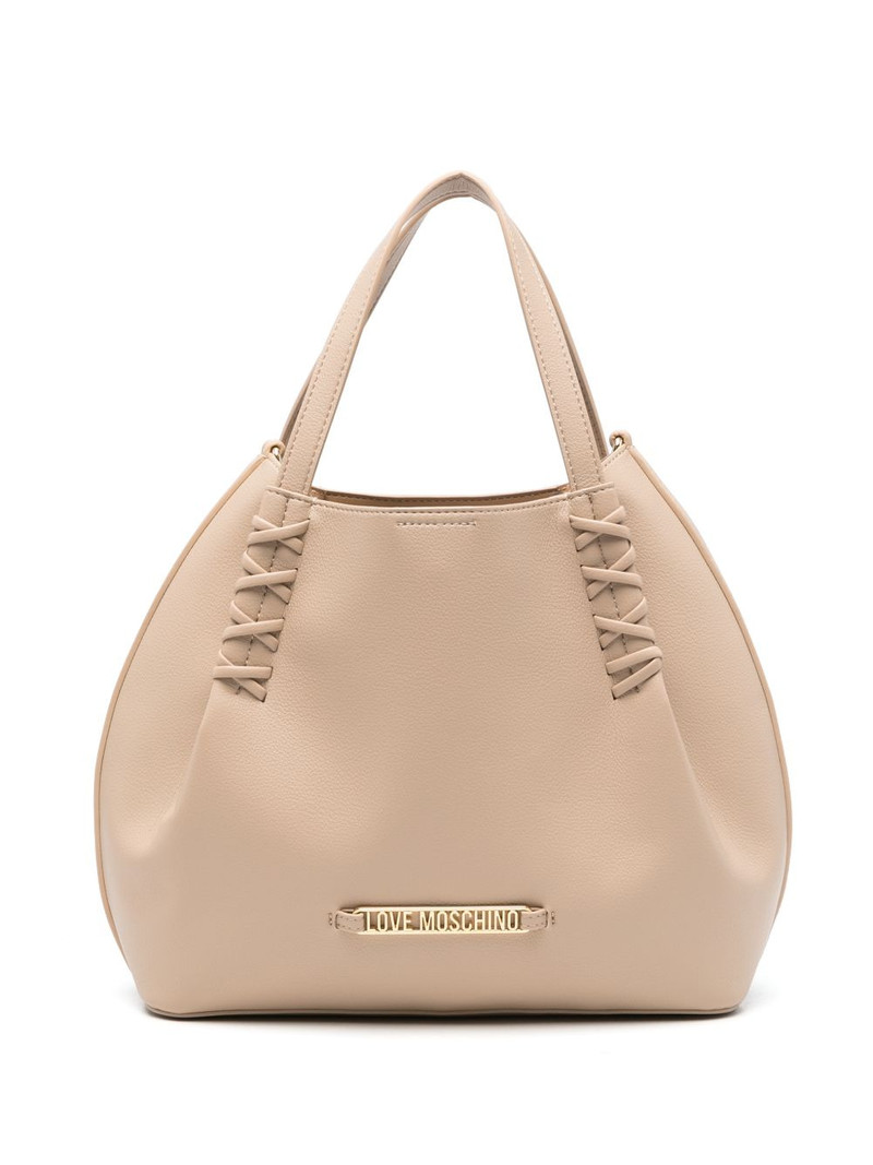 logo-detail tote bag 1