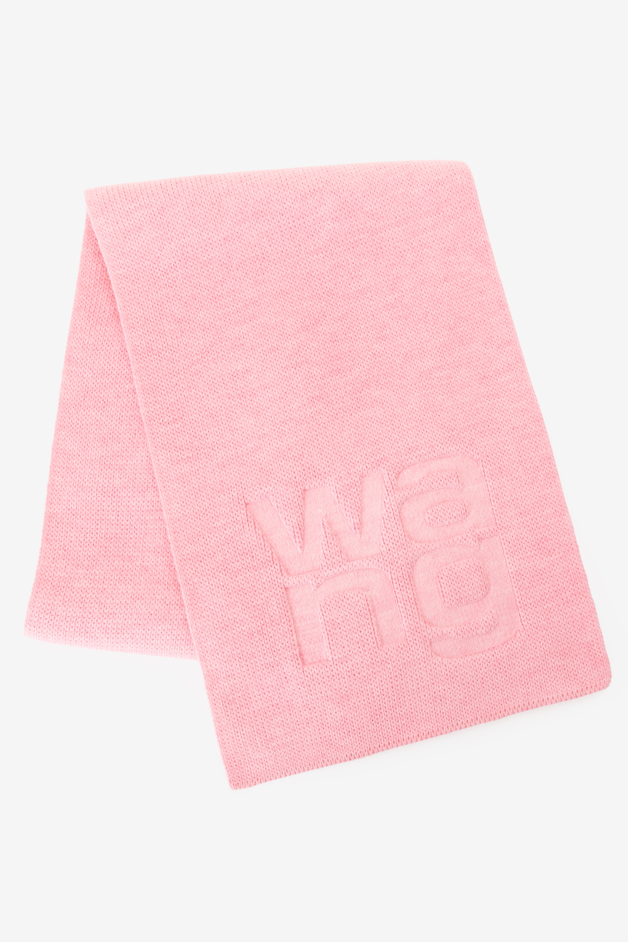 Logo scarf in compact deboss - 2