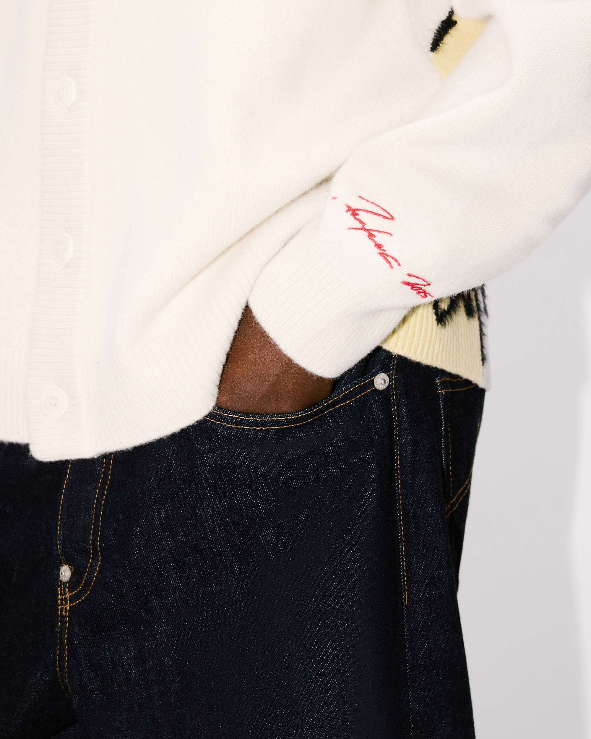 'Kenzo x Futura 2000' cardigan in wool - 7