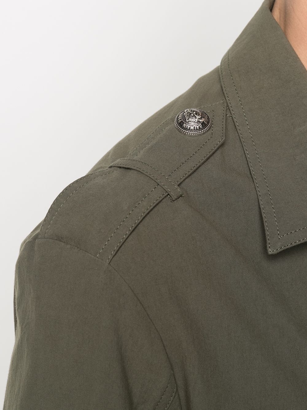 multi-pocket military jacket - 5