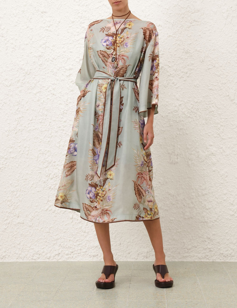 Zimmermann COCO TUNIC MIDI DRESS outlook