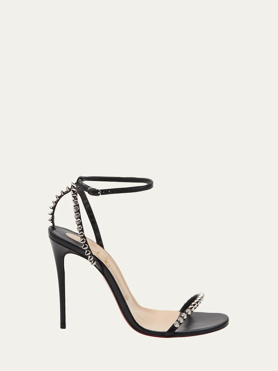 So Me Spike Red Sole Sandals - 1