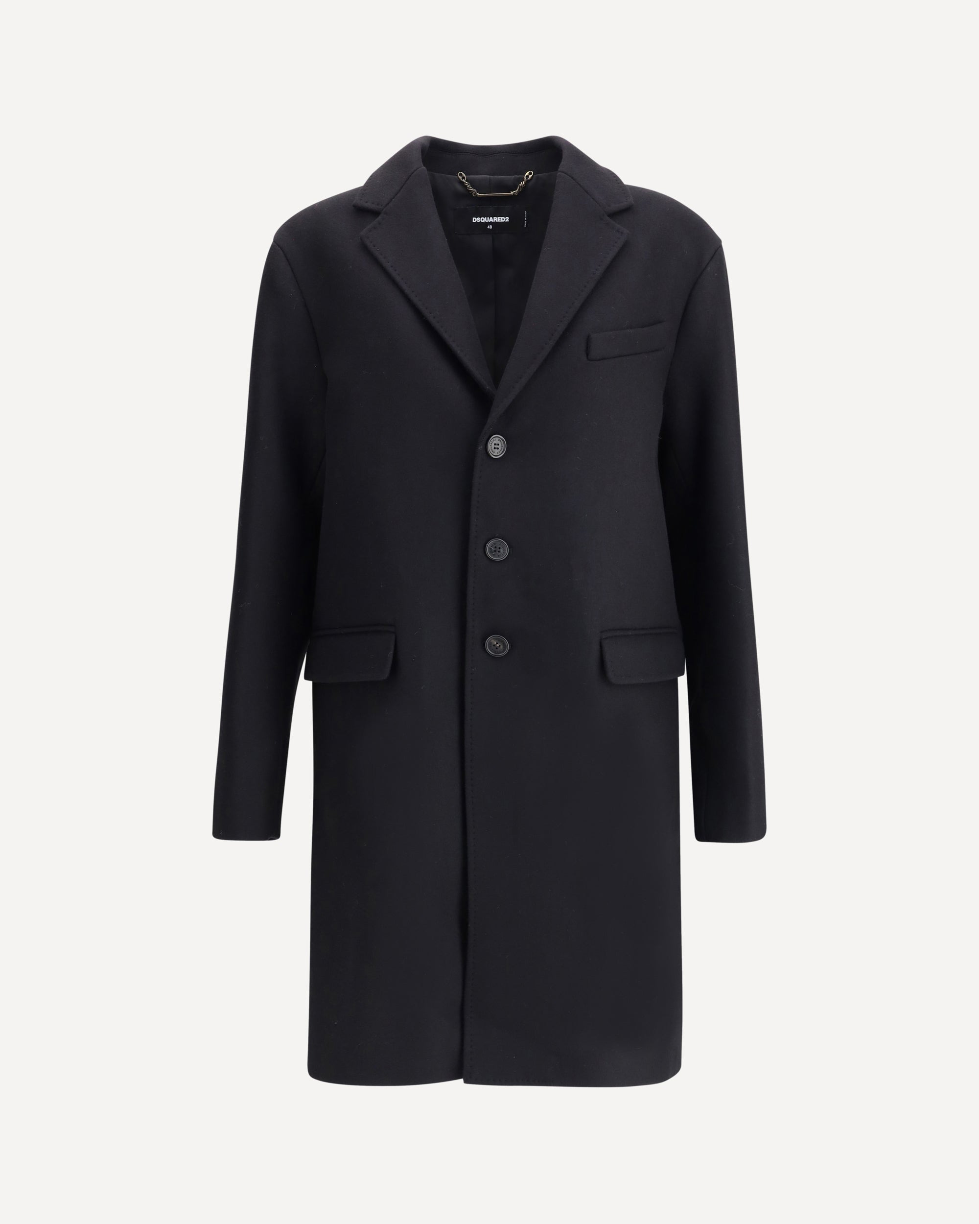 Wool midi Coat - 1