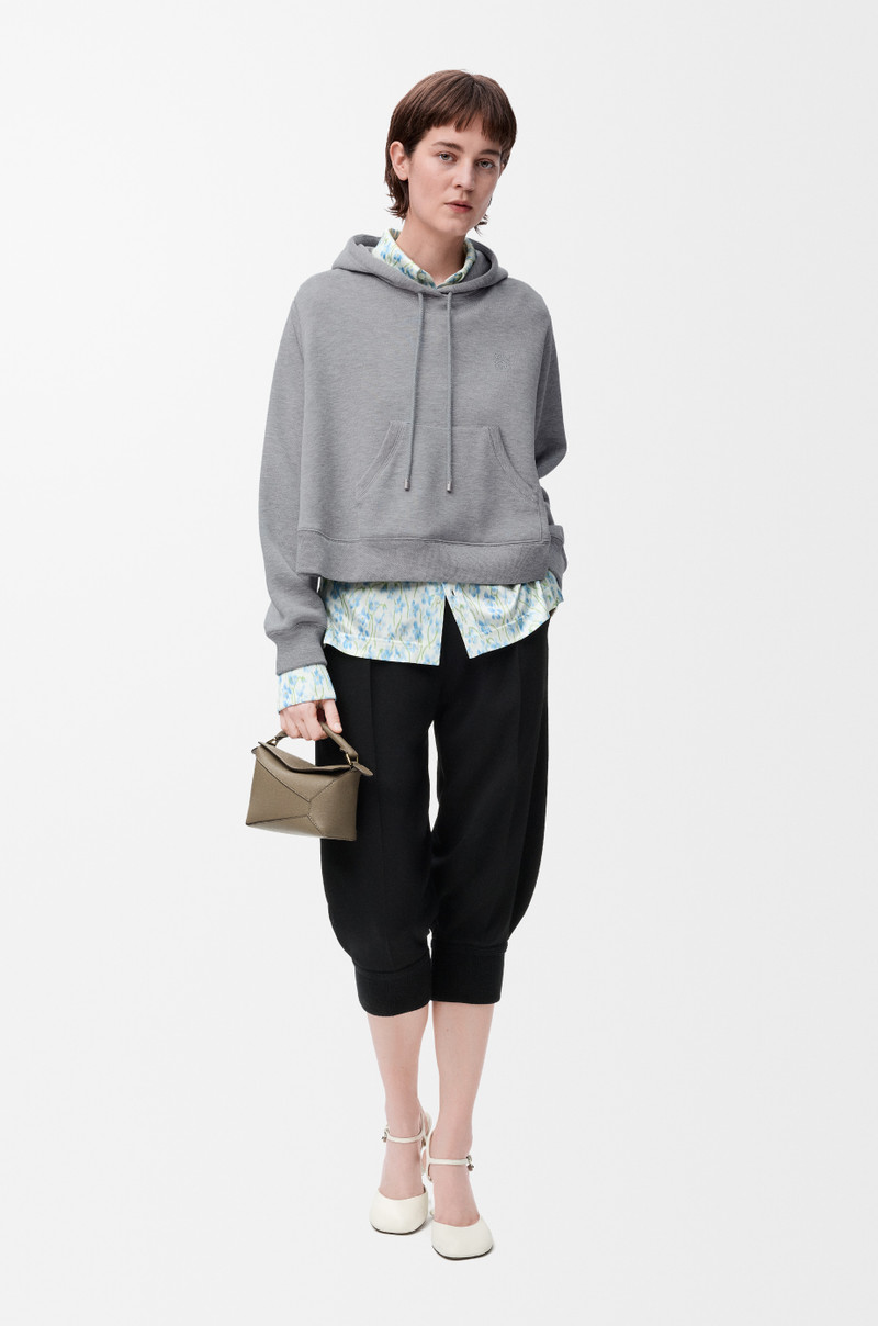 Loewe Trapeze hoodie in cotton blend outlook