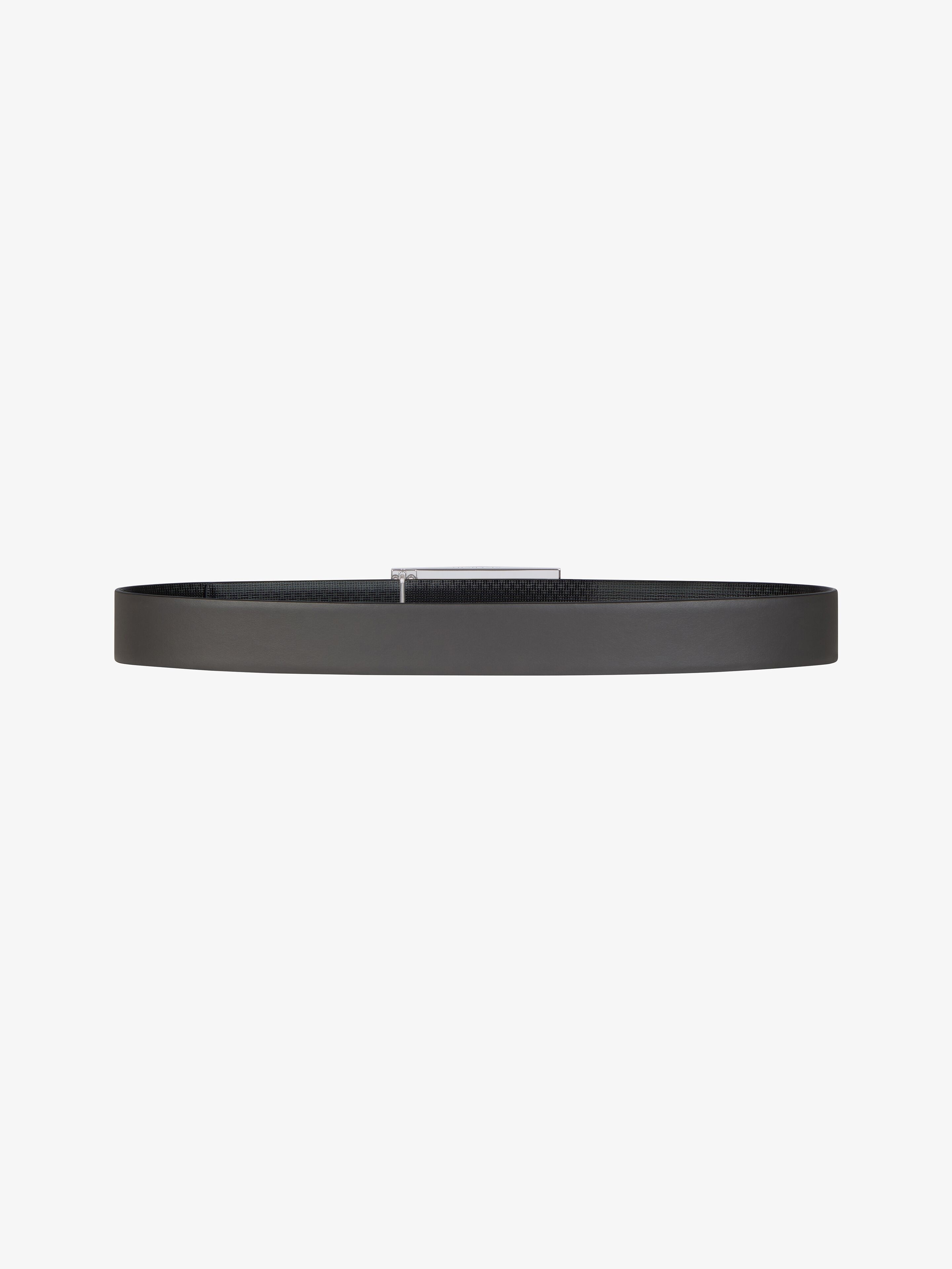 2G REVERSIBLE BELT IN 4G CLASSIC LEATHER - 4