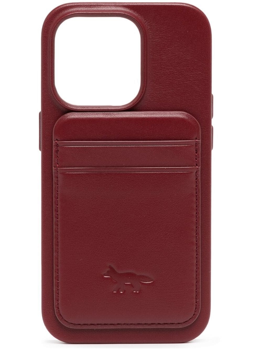 embossed-logo iPhone 14 Pro case - 1