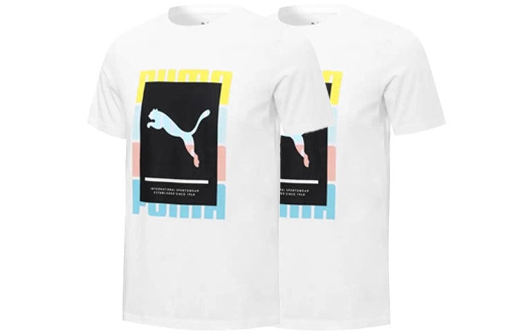 PUMA Summer Court T-Shirt 'White' 671244-02 - 3