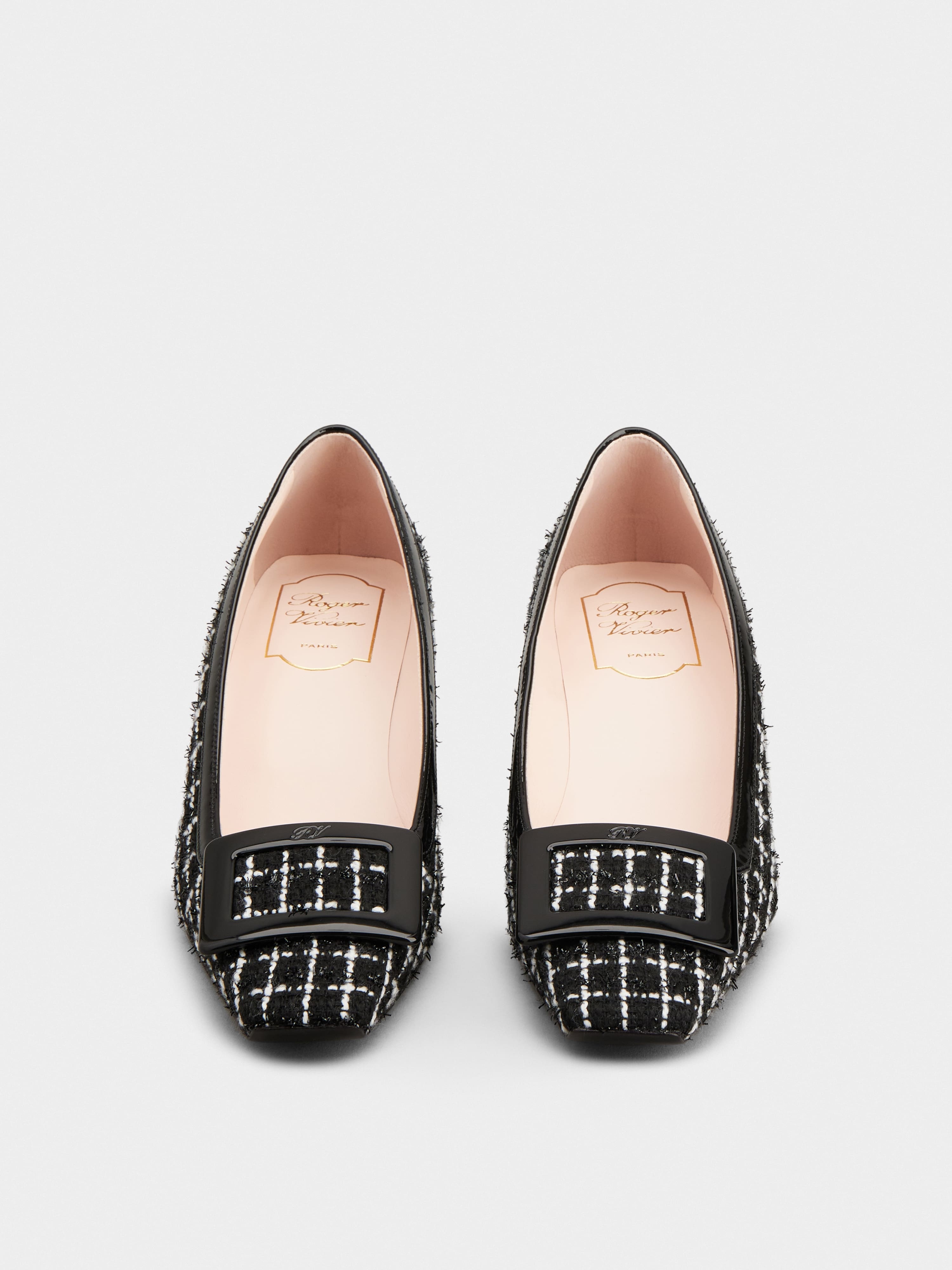 Belle Vivier Pumps in patent fabric - 7