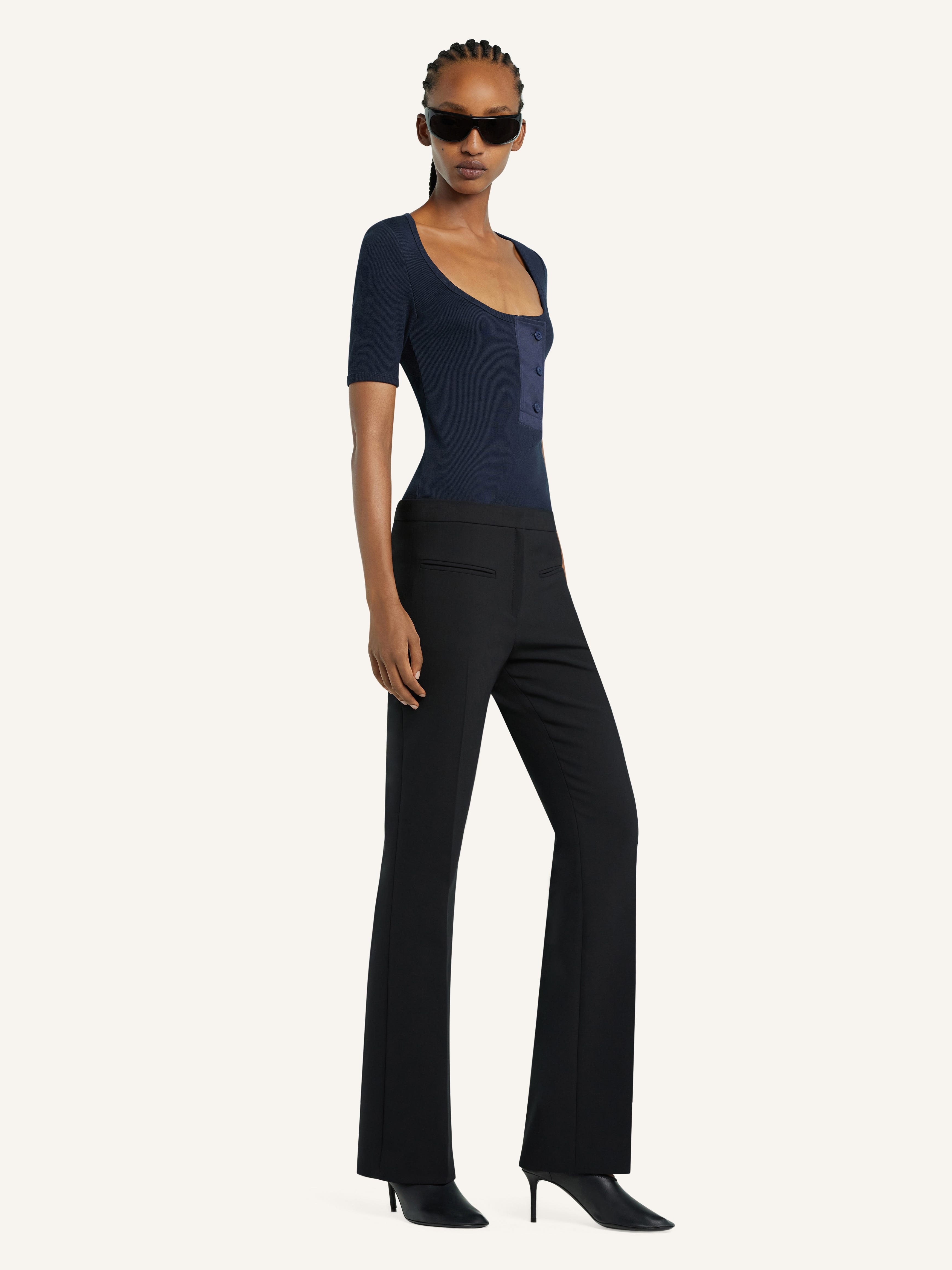 HERITAGE  BOOTCUT PANTS - 3