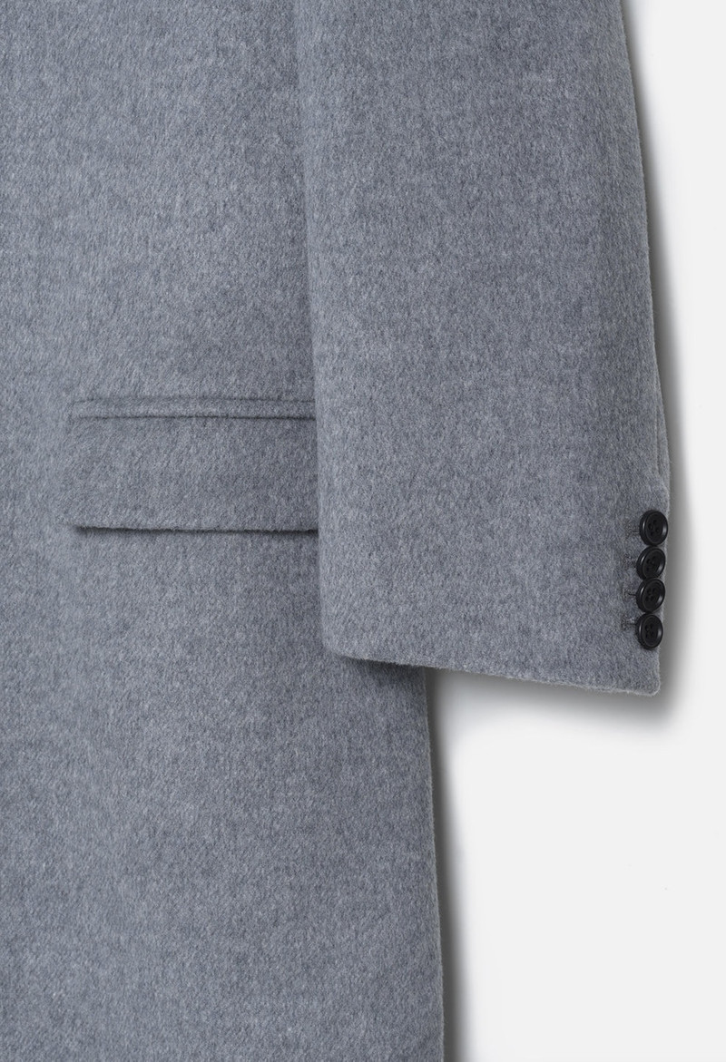 BRUSHED WOOL OVERCOAT 6