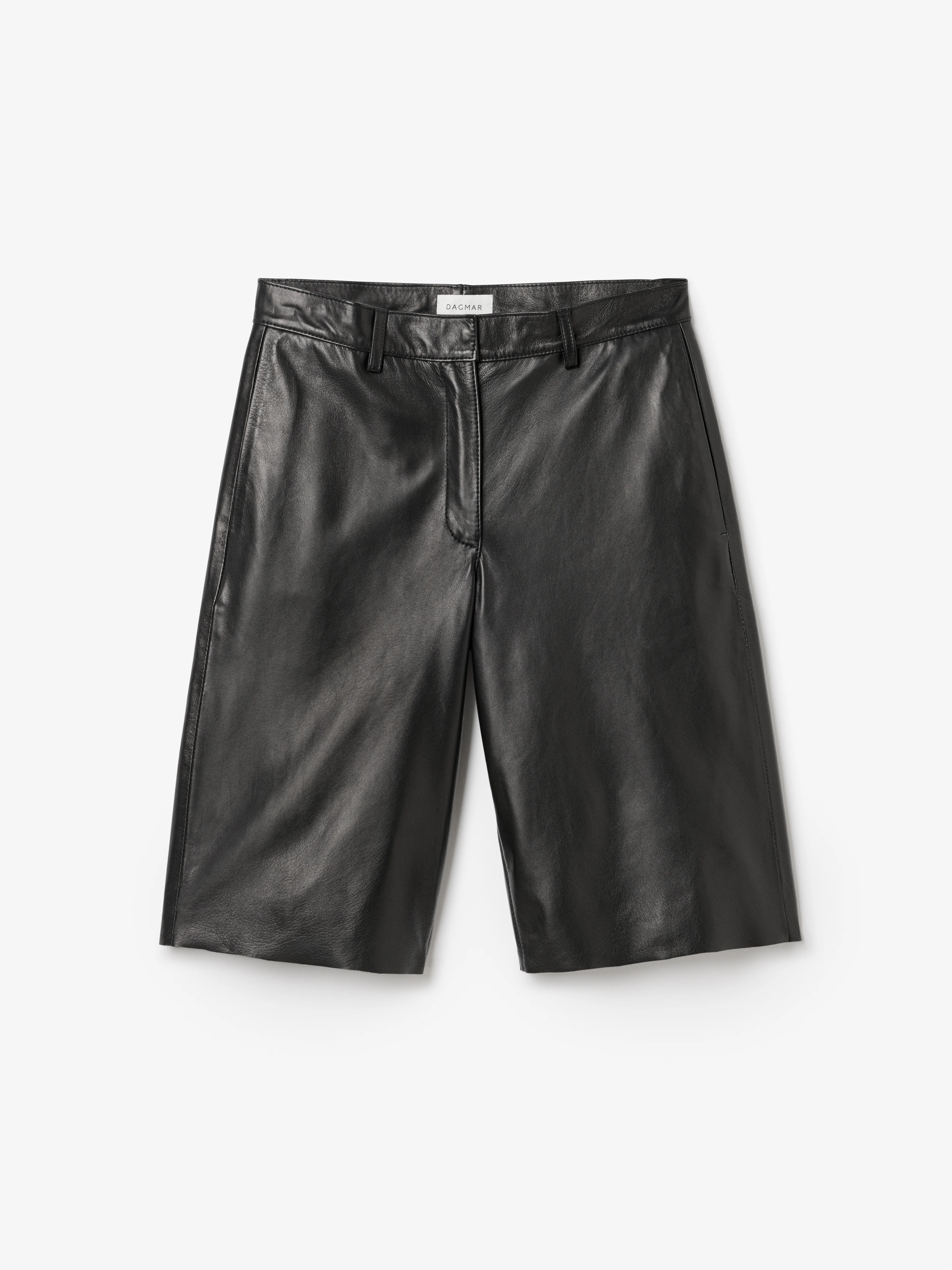 Boxy Leather shorts - 1