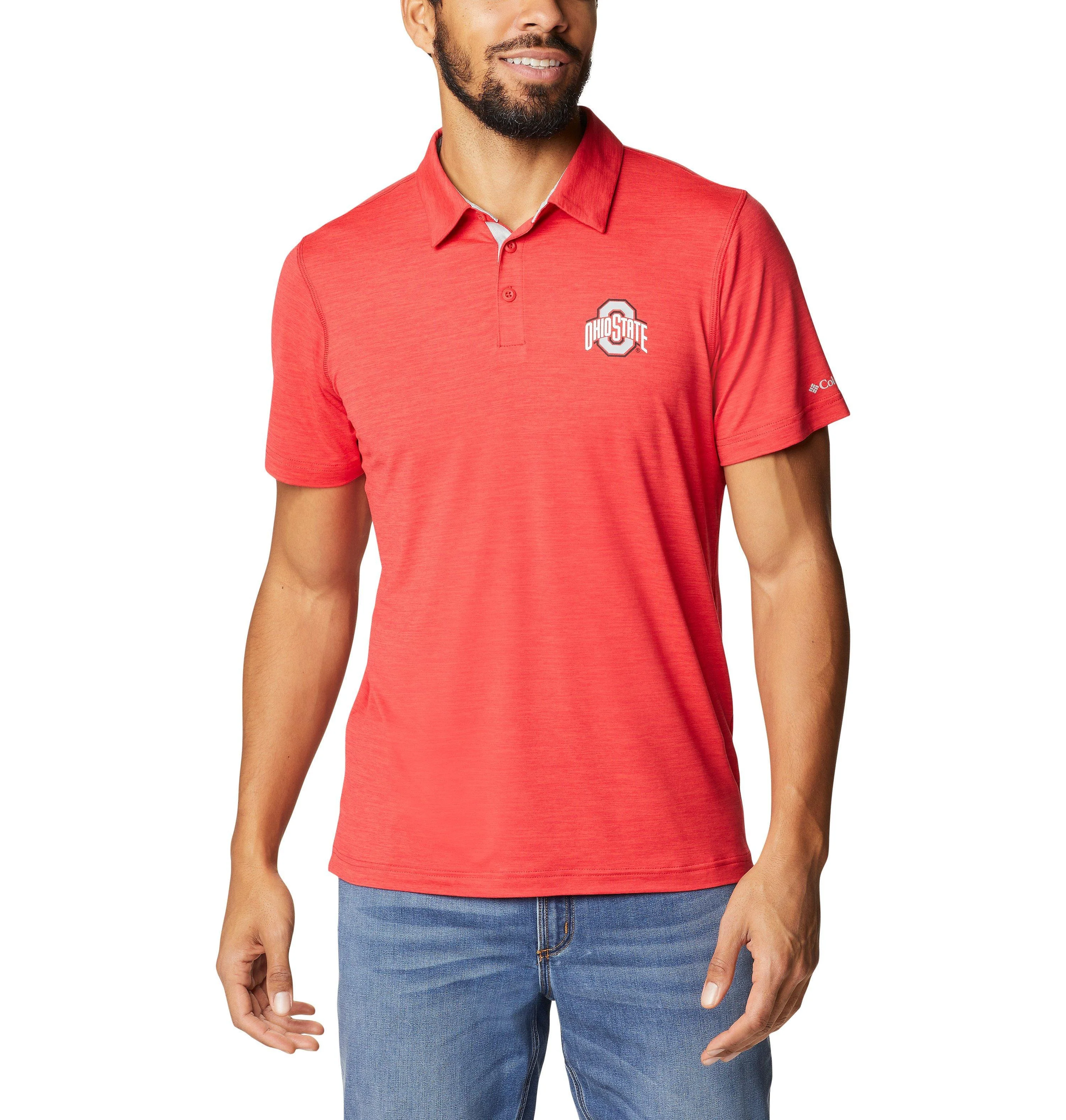 Men's Collegiate Tech Trail Polo - Ohio State - 1