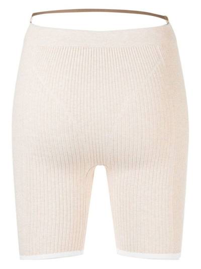Nike x Jacquemus ribbed-knit shorts outlook