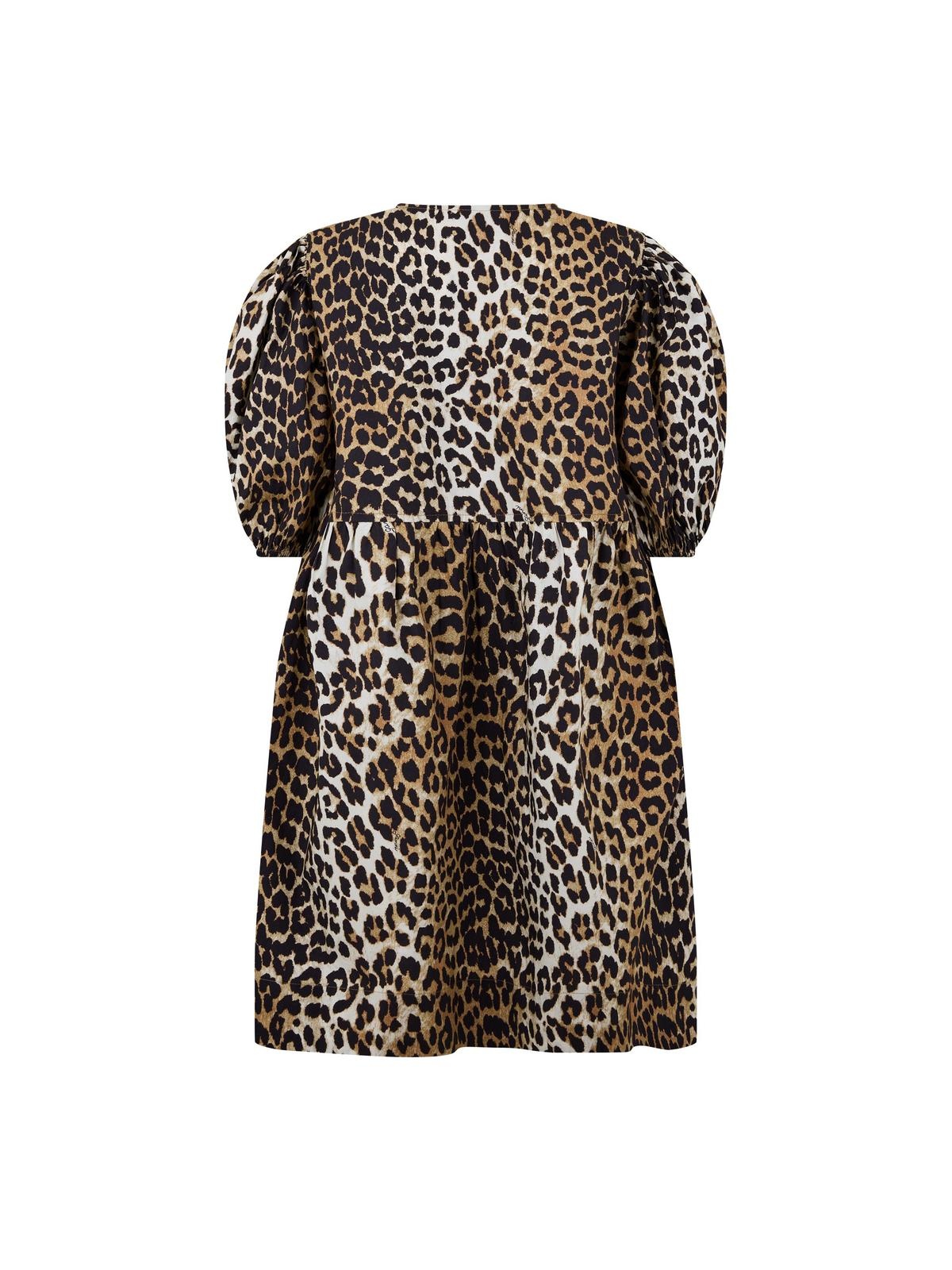 GANNI LEOPARD PRINT MINI DRESS | cruisefashion | REVERSIBLE