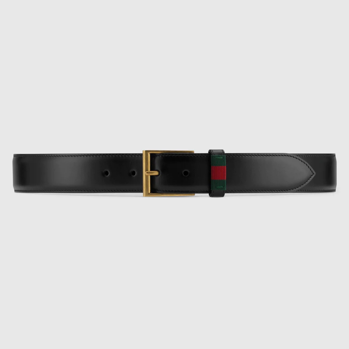 Leather belt with Web - 1