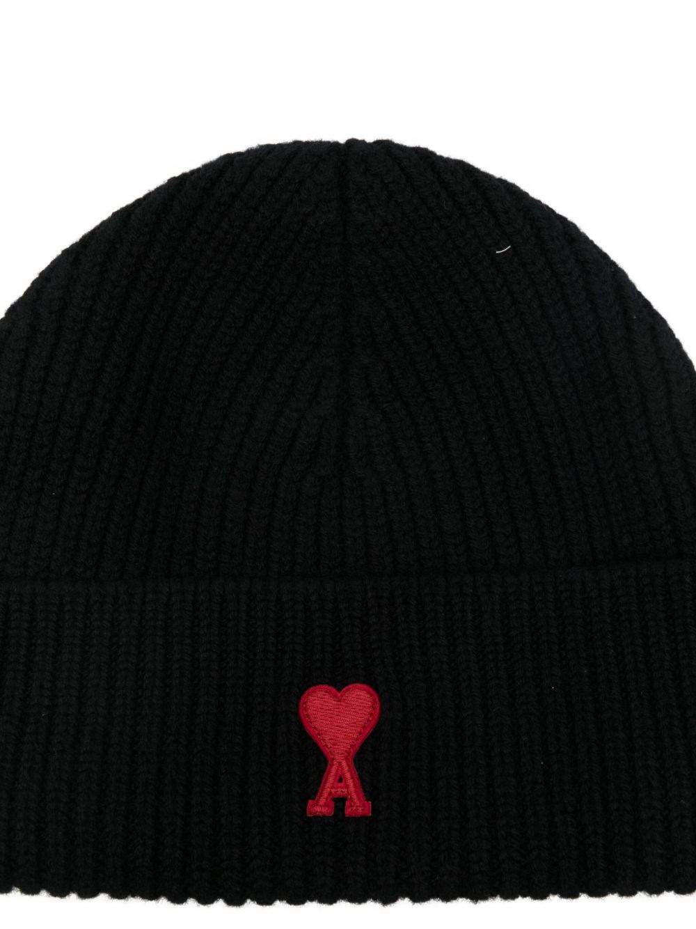 Ami De Coeur wool beanie - 2