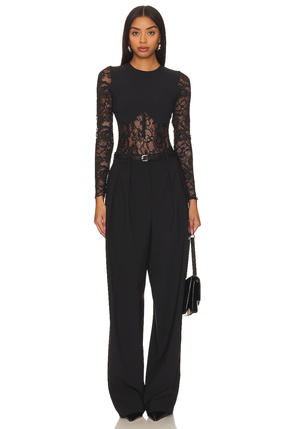Boned Bodysuit - 5