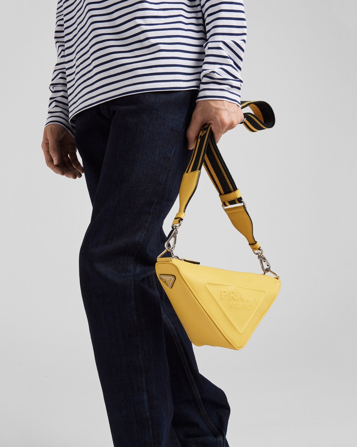 Saffiano Prada Triangle bag - 2