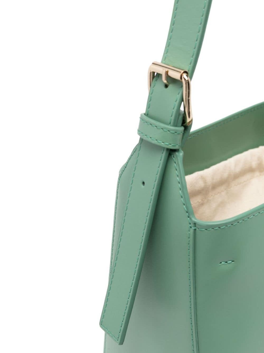 smooth leather shoulder bag - 4